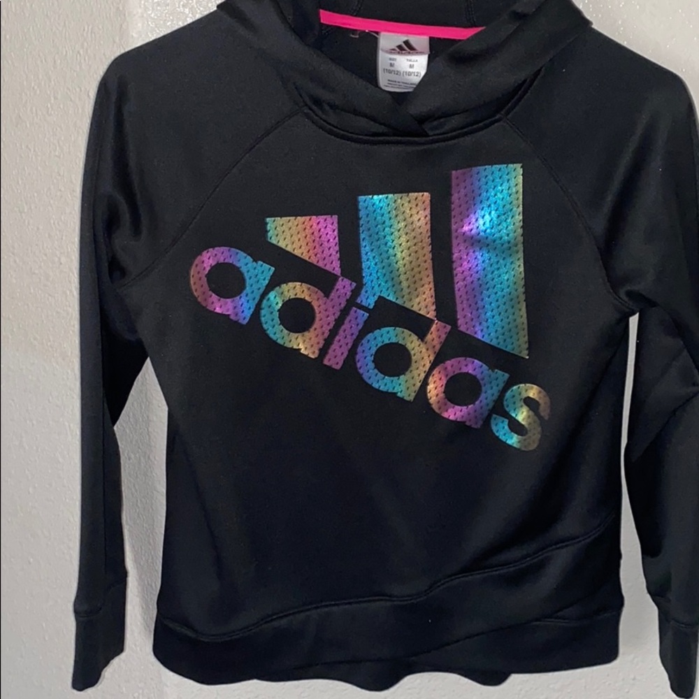 Juniors girls multi color crew neck Size (10-12)